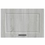 Armario de pared de cocina Porto gris sonoma madera ingeniería