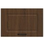 Armario de pared cocina Kalmar madera ingeniería roble marrón