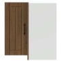 Mueble de cocina esquina pared Lucca roble marrón