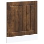 Panel lavavajillas Lucca madera contrachapada roble ahumado