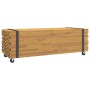 Mesa de centro madera maciza de teca 110x45x35 cm