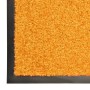 Felpudo lavable naranja 60x90 cm