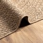 Alfombra ZIZUR apariencia de yute interior y exterior 140x200cm