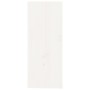 Botellero de madera maciza de pino blanco 62x25x62 cm