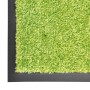 Felpudo lavable verde 40x60 cm
