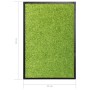 Felpudo lavable verde 40x60 cm