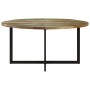 Mesa de comedor madera maciza reciclada 150x75 cm