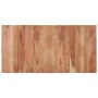 Mesa de comedor madera maciza de acacia negra 140x70x76 cm