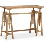 Mesa de dibujo de madera maciza de mango 116x50x76 cm
