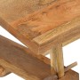 Mesa de dibujo de madera maciza de mango 116x50x76 cm