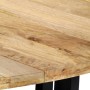 Mesa de comedor de madera maciza de mango 150x73 cm