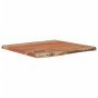 Tablero de mesa rectangular acacia borde vivo 40x40x2,5 cm