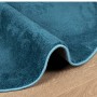 Alfombra de pelo corto OVIEDO turquesa Ø 200 cm
