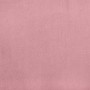 Sofá diván con cojines terciopelo rosa