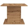 Mesa de centro madera ingeniería roble artisan 55,5x55,5x40 cm