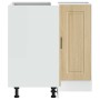 Mueble bajo esquina de cocina porto madera reconstituida