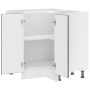 Mueble bajo esquina de cocina porto madera reconstituida