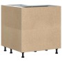 Mueble bajo esquina de cocina porto madera reconstituida