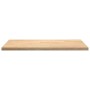Encimera de cocina rectangular madera maciza roble