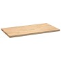 Encimera de cocina rectangular madera maciza roble