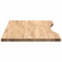 Tablero escritorio rectangular madera maciza roble sin tratar