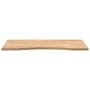 Tablero escritorio rectangular madera maciza roble sin tratar