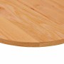 Tablero de mesa ovalado madera maciza de roble 80x40x2 cm