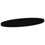 Tablero de mesa ovalado madera maciza de roble 100x50x4 cm