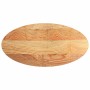 Tablero de mesa ovalado madera maciza de roble 120x60x2 cm