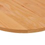 Tablero de mesa ovalado madera maciza de roble 120x60x2 cm