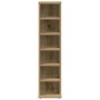 Mueble de CD madera de ingeniería roble artisan 21x20x88 cm