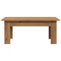 Mesa de centro madera de ingeniería roble artisan 100x60x42 cm