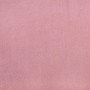 Chaise longue con reposabrazos derecho terciopelo rosa