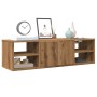 Armario de pared madera de ingeniería roble artisan 102x30x29cm