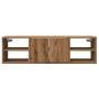 Armario de pared madera de ingeniería roble artisan 102x30x29cm