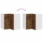 Mueble de cocina esquina pared Porto roble ahumado