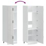 Mueble de cocina Porto madera contrachapada blanco brillante