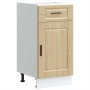 Mueble bajo de cocina porto roble sonoma madera reconstituida