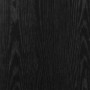 Escritorio con estantes madera contrachapada negro 100x45x140cm