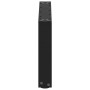 Patas de mesa de centro forma U 2uds acero negro 60x(30-31) cm