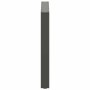 Patas mesa centro forma U 3 uds antracita 90x(72-73) cm acero