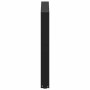 Patas para mesa centro forma U 3 uds acero negro 80x(72-73) cm