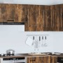 Armario de pared para cocina Kalmar de roble ahumado