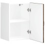Armario de pared para cocina Kalmar de roble ahumado