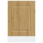 Panel para lavavajillas Kalmar roble artesanal 45x1,5x67 cm