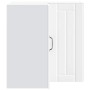 Mueble de cocina esquina pared Lucca madera ingeniería blanca
