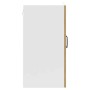 Armario pared cocina puerta de cristal Lucca roble sonoma