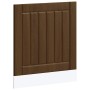 Panel para lavavajillas Lucca madera contrachapada roble marrón