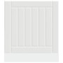 Panel para lavavajillas Lucca madera contrachapada blanca