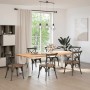 Patas para mesa de centro 4 uds acero blanco 72-74 cm